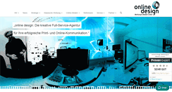 Desktop Screenshot of onlinedesign.eu